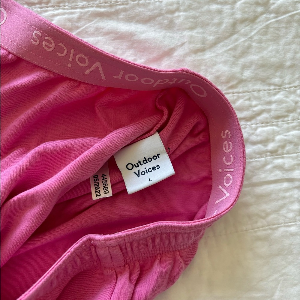 Outdoor Voices Pink Shorts - Picture 3 of 3